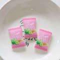 Resin square plum candy DIY jewelry hair accessories, handmade materials, shoe buckles, fan decoration accessories. 