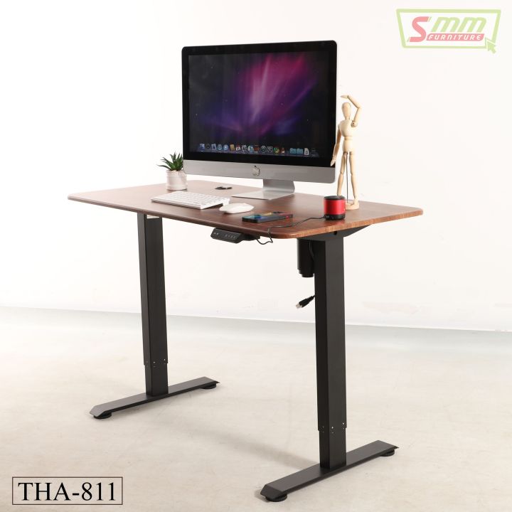 Electric%20Height%20Adjustable%20Standing%20Computer%20Desk%20Single%20Motor%20THA-811%20-%20Image%202