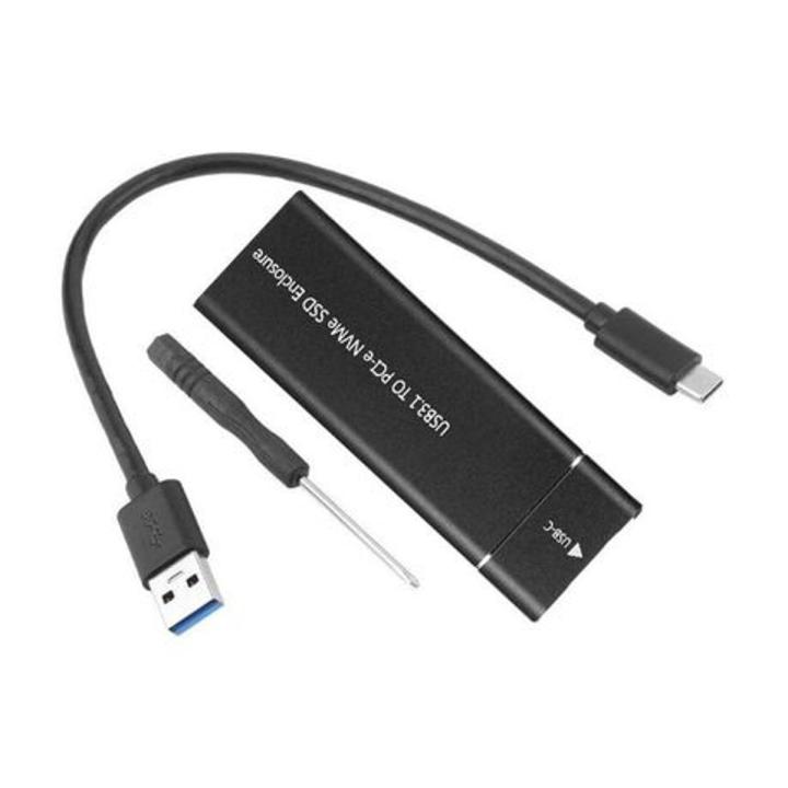 USB 3.1 Type-C M.2 NVMe SSD Enclosure 2.5 inch SSD Enclosure