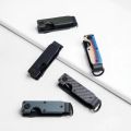 Key Organizer Compact Holder Metal Key Chain Minimalist key case holder for keychain Secures 1-5 Keys.