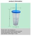 710ml Straw Cup With Lid Color Change Coffee Cup Reu Cups Plastic Tumbler Matte Finish Reu Plastic Cup.