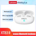 Lenovo XT83 II Wireless Headphones Bluetooth 5.3 Earphones Earclip Design Touch Control Bone Conduction Earbuds Sports Headsets.