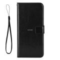 Vantime for Samsung Galaxy M55 5G Classic PU Wallet Case Card Slot Flip Stand Cover+Lanyard. 