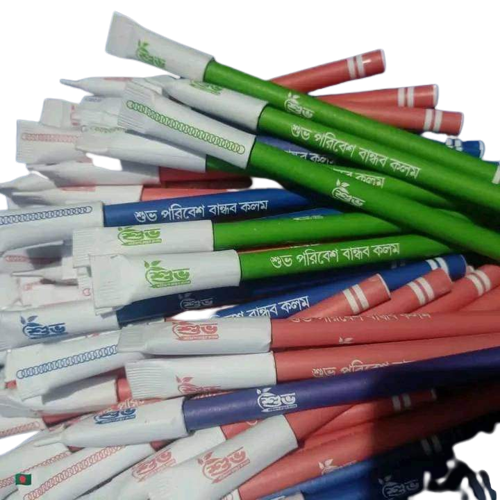 Hand made paper pen,high quality product.. 5pcs