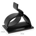 10Pcs Set Self Adhesive Cable Cords Organizer Clips / Desk Top Cable Wire Holders / Cable Line Management Tools / Wire Tie. 
