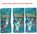 Optimum Micro Pellet Fish Food for Angel & small fishes 3*50g (3 Pkt).