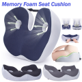 Seat Cushion U-Shaped Pillow Suitable for Chair Cushion Car Office Coccyx Relaxation Chair Cushion Seat Cushion Black. 