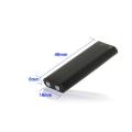 Mini Powerful Voice Recorder 8GB Black.