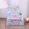 Zemu SZ137 portable model with 3 pieces of 30 in box transparent stickers, Ficino jelly ink ledger stickers.