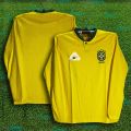 Brazil World Cup Jersey - Full Sleeve Thai Premium Football Jersey For Men - Long Sleeve - Brazil Jersey 2026/2027.