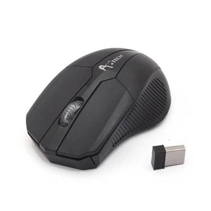 A. Tech 2.4G Wireless Mouse – Black | Daraz.com.bd
