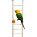 Long Wooden Bird ladder fun cage toy for bird training 1pcs. 