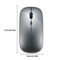 2.4Ghz Wireless Mouse Driver Free Rechargeable 1600 DPI Ergonomic Mice Mini USB Receiver Computer Supplies Rose Gold. 