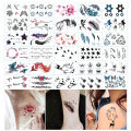New 30 heet Waterproof Temporary Tattoo ticker Body Art Water Tranfer Tattoo - C. 