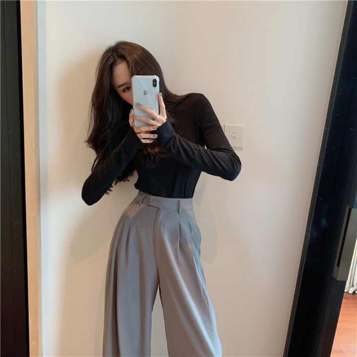 2022%20Spring%20Suit%20Pants%20Female%20Solid%20Wide%20Leg%20Pants%20Women%20Full%20Length%20Pants%20Ladies%20High%20Quality%20simple%20Casual%20Straight%20Pants%20Superman%20-%20Image%203