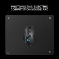 Esports Mouse Pad Glass Mousepad For Gamer Water Dust Resistant Mouse Mats Photovoltaic Electric Cometition Mouse Pad jingu. 