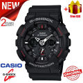 (Ready Stock) G Shock Men Watch Sport Watch GA120 Dual Time Display Water Resistant Shockproof and Waterproof World Time LED Light Man Boy Sports Lover Wrist Watches with 2 Years Warranty GA-120-1A. 
