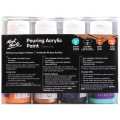 Mont Marte Pouring Acrylic 60ml 4pc-Symphony.