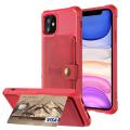 （COD Available)For iPhone 11 Magnetic Wallet Card Bag Leather Case. 