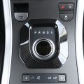 Car Gear Shift Frame Cover Trim Carbon Fiber for Land Rover Range Rover Evoque 2012-2017 Accessories. 