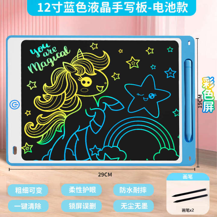 Children's%20LCD%20drawing%20board%20rechargeable%20baby%20home%20handwriting%20graffiti%20small%20blackboard,%20electronic%20writing%20board,%20color%20toy%20-%20Image%209