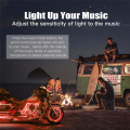 8PCS Motorcycle Underglow LED Light Kit, App Control Multicolor Motorcycle LED Light Kit RGB Strips Light Waterproof Replacement. 