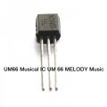 3Pcs- UM66 Musical IC UM66 Transistor IC MELODY Music IC Chips BT66 IC UM66T IC TO-92 Package 3 Pin Leads. 