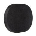 2 Pcs/Set Soft Natural Black Bamboo Sponge Beauty Face Wash Cleaning Cosmetic Puff Charcoal Black Korean Skin Care Tool. 