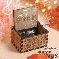 Harry Potter Music Box Engraved Wooden Music Box Interesting Toys Xmas Gift. 
