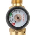 Helium Tank Latex Balloon Inflator Regulator With Gauge For G5/8 Tank Valves.