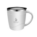 304 Stainless Steel Coffee Cup Mug With Lid Insulated Coffee Mug Double Wall Coffee Tumbler With Handle Heat-resistant Drinkware. 
