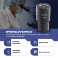 10X Microscope Eyepiece Wide Angle Optical Lenses Adapter Field 18mm Professional Ocular Lens Standard.