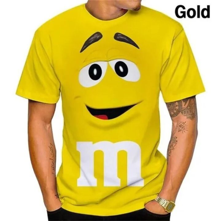 M%20Bean%20Men%20Women%203D%20T%20Shirts%20Food%20Printed%20Streetwear%20Casual%20Round%20Neck%20Short%20Sleeve%20T-Shirt%20y2k%20Clothing%20Harajuku%20Fashion%20Tops%20-%20Image%206