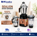 Miyako Sealion Mixer Grinder 1800W – Heavy Duty 100% Copper Motor | 20000 RPM | Stainless Steel Blades | Multi Jar Blender.