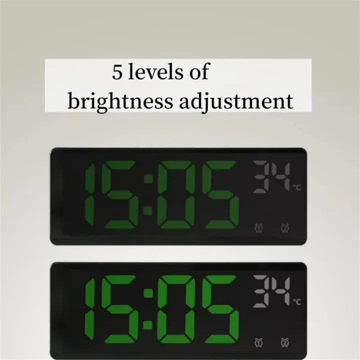 Voice%20Control%20Digital%20Alarm%20Clock%20Temperature%20Dual%20Alarm%20Snooze%20Desktop%20Table%20Clock%20Night%20Mode%2012/24H%20LED%20Clock%20Watch%20-%20Image%202