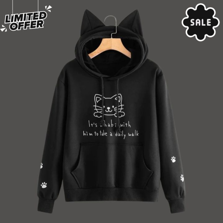 Premium Quality Stylish Cotton Hoodie For Women