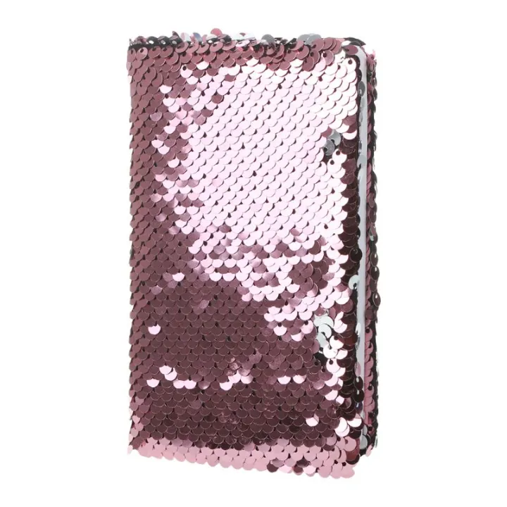 Creative%20Sequins%20Notebook%20Notepad%20Glitter%20Diary%20Memos%20Stationery%20Office%20Supplies%20Stationery%2078%20Sheets%20Newest%20L29k%20-%20Image%202
