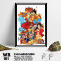 Refined Taste - One Piece Anime Manga series Wall Canvas Wall Decoration Poster For Wall - WB161 - Stickyfy - Durabilty Assured.