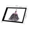 (Ready Now)A4 Size LED Three Level of Brightness Dimmable Acrylic Copy Boards for Anime Sketch Drawing Sketchpad. 