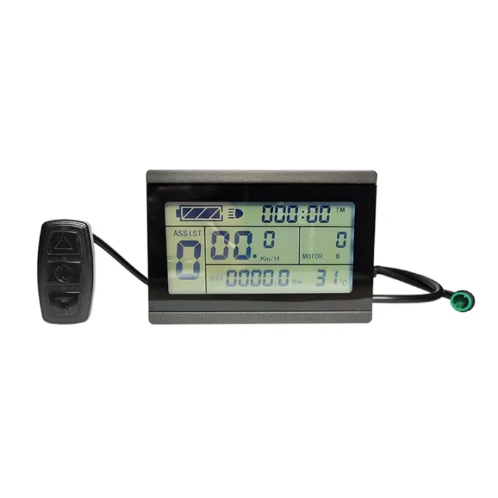 1%20PCS%20Ebike%2024V%2036V%2048V%2072V%20KT%20LCD3%20LCD%20Display%20Black%20Metal+Plastic%20Electric%20Bicycle%20Smart%20Meter%20-%20Image%206