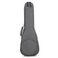 Practical Product 23 Inch Cotton Ukulele Bag Soft Case Gig Waterproof Oxford Cloth Ukelele Hawaii Four String Guitar Backpack Grey. 