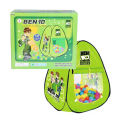 Ben 10 Tent House With 50 Ball - Green. 