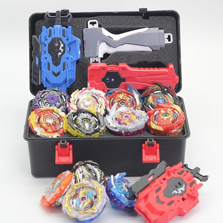 ew Tops Set Launchers Beyblade Toys Toupie Metal God Burst Bey Blade Blades Toy bay blade bables B167 B164 With Spark Launcher