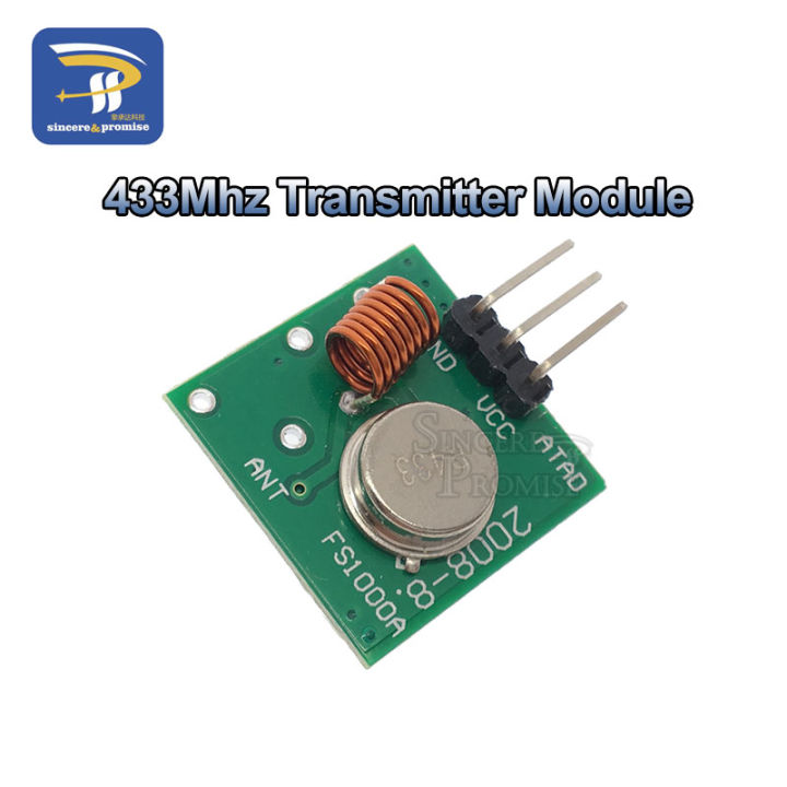 Module 315mhz 315Mhz / 43hz RF Wireless Transmitter Module and Receiver Kit 5V DC For ...
