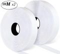 5/10M Magic Sticker Tape Self Adhesive Extra Strong Double Sided Adhesive with Sticker Pad Fluffy Hook and Loop Fastener White. 
