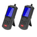 Jldg 2X Air Quality Tester Co2 Tvoc Meter Temperature Humidity Measuring Device Carbon Dioxide Monitor with Lcd Screen.