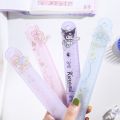 Sanrio Funny Rotatable Ruler Kuromi Melody Cute Cartoon Straightedge Student Stationery Office Equipment. 