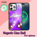 lil uzi vert Rapper Phone Case For iPhone Charging 13 14 15 11 12 Pro Max Plus Glass Magsafe Magnetic Shell.