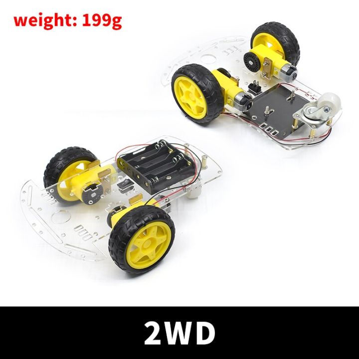 Circuitrocks%20Smart%20Robot%20Car%202WD%20Motor%20Chassis%20/Tracing%20Remote%20Control%20Universal%20Wheel%20Parts%20For%20Arduino%20Diy%20Kit%20-%20Image%204