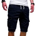 MCSORLEY 2022 Summer Men's Casual Multi-pocket Five-point Joggers Pants Male Outdoor Running Sports Cargao Shorts Hot Breeches. 